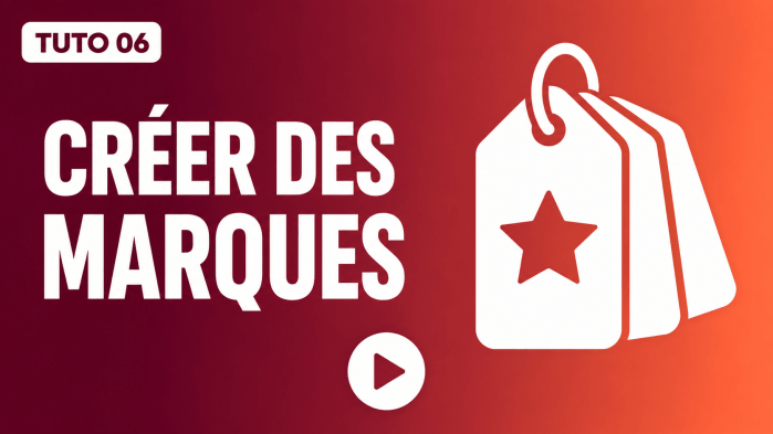 Tutoriel vidéo PrestaShop 06 : Créer des marques